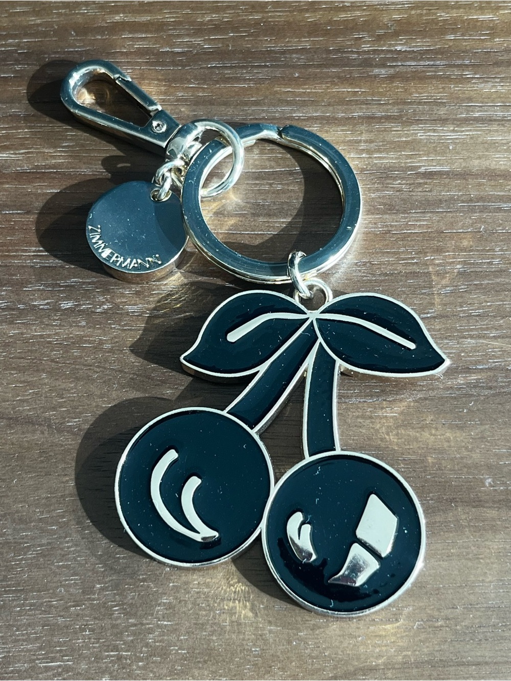 Zimmermann Black Cherry Keychain Charm
